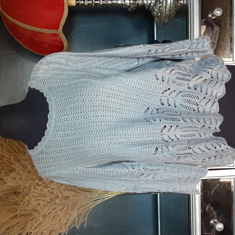 MODCLOTH | Nostalgic Knits Scalloped Sweater